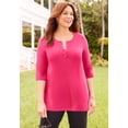 thumbnail image 3 of Catherines Women's Plus Size Suprema Snap-Placket Tee, 3 of 6