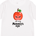 thumbnail image 4 of Inktastic Apple of My Mommy's Eye Cute Red Apple Boys or Girls Long Sleeve Toddler T-Shirt, 4 of 5