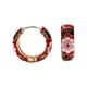 thumbnail image 4 of Pendientes Mujer Sunnimix de Circón bohemios colgantes Rojo, 4 of 8