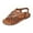 Brown, variant on Sandals for Women 2026 Fashion Women Low Heels Comfy Sandals Beach Casual Shoes