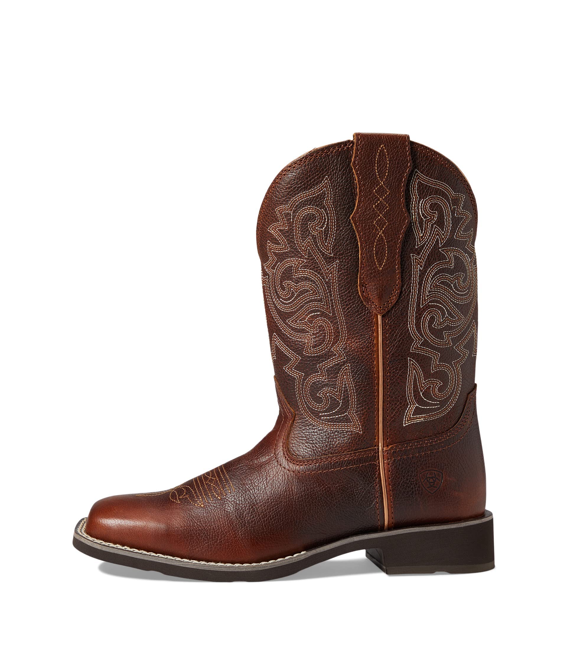 Ariat Women's Delilah StretchFit Western Boot, Spiced Cider, 7.5 ...