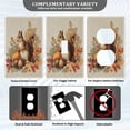 thumbnail image 3 of Light Switch Cover Switch Plate Outlet Cover Plug Cover for Electrical Toggle Switch Cute Squirrel with Acorns, 3 of 6