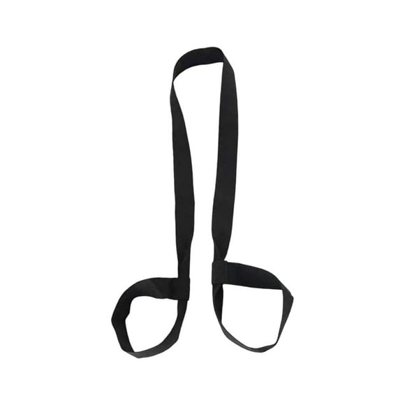 Correa para esterilla de Yoga Colamx portátil multifuncional elástico 150 cm negro