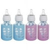 Dr. Brown's Protective Bottle Sleeve (4 oz.), 4 Pack - Blue/Pink