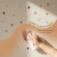 thumbnail image 5 of REGALWOVEN 64pcs Heart Shape Wall Stickers for Bedroom Living Room Decoration Girls Room Nursery Room Dotted Hearts 11.8" x 8.9", 5 of 7