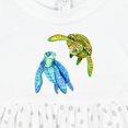 thumbnail image 4 of Inktastic Sea Turtles Swimming Together Girls Baby Dress, 4 of 5