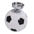 thumbnail image 2 of Kids Bedroom Glass Football Flush Mount Ceiling Light Creative Football Boys Room Ceiling Lamps 220V (No Bulb), 2 of 5