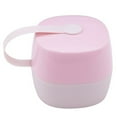 thumbnail image 4 of 1 Piece Portable Baby Pacifier Case | Infant Soother Nipple Storage Container - Food Grade, Thick PP, Dust-Proof, 4 of 7