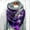 Purple, variant on Women's Scarf Warm Windproof Fashion Printed Double Layer Buckle Winter Wrap Scarf Neck Warm