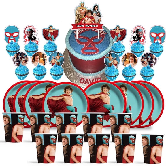 Nacho Libre Birthday Cups Party Supplies Plates Decorations Cake Topper Decor