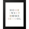 thumbnail image 2 of Straatsma, Leah 12x14 Black Modern Framed Museum Art Print Titled - Home Sweet Home School Fall Gems, 2 of 5
