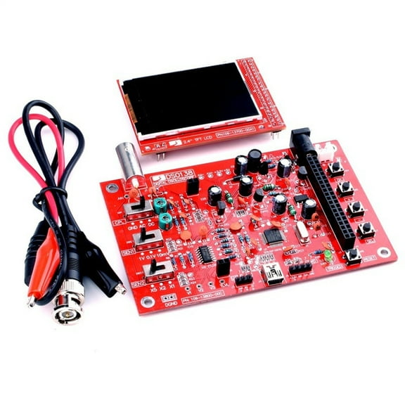Compact ARM Cortex-M3 Oscilloscope Kit with 2.4-inch Color Display for Educational and DIY Electronics Projects TAPDRA Accessories