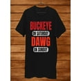 thumbnail image 2 of Graphic Playera, HombreBuckeye On Saturday Dawg On Sunday Cleveland Ohio Gift Funny T Shirt Men2024 Summer Printed Pattern Men's Sports Black Casual Wear Sports Tops Short Sleeve T-Shirt220g Tee For, 2 of 7