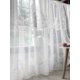 thumbnail image 5 of Nvzi Cortinas cortas - 150*100cm Cortinas blancas para cocina, 1 bolsillo para barra, cortina pequeña para ventana, cortinas de poliéster para ventanas de cocina, cortinas cortas que filtran la luz, 5 of 5