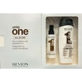 thumbnail image 2 of Revlon Uniq ONE 1 , UNIQONE 1 COCONUT Hair Treatment + COCONUT Conditioning Shampoo, Unique One Shine Silkiness Hair Serum (5 oz + 10 oz), 2 of 4