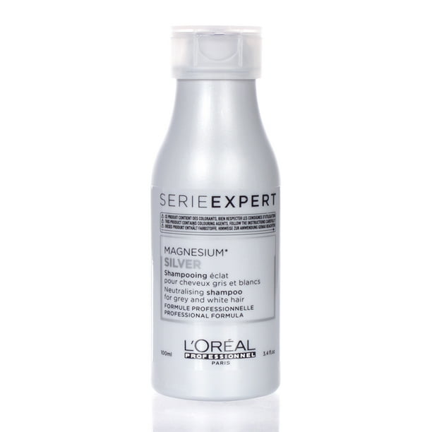 L'Oreal Serie Expert Magnesium Silver Shampoo 3.4oz/100ml - Walmart.com
