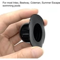 thumbnail image 5 of Tapones para piscinas elevadas, tapón de pared impermeable y bien sellado, repuesto para el tapón del orificio del filtro de la bomba de la piscina Intex Bestway, compatible con 28270 28271 28272, 5 of 5