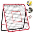 thumbnail image 1 of 4x4ft Adjustable Sports Rebounder Net for Soccer, Baseball, Volleyball & Softball – Boosts Passing, Throwing & Ball Control. Portable for Backyard., 1 of 6