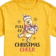 thumbnail image 3 of Disney Winnie The Pooh - Full of Christmas Cheer - Men's Short Sleeve Graphic T-Shirt, 3 of 5