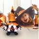 thumbnail image 4 of Decoraciones de Halloween, adornos de Halloween, regalos de Halloween, muñeco de araña sin rostro, decoración de gnomo de Halloween, figura de gnomo para Halloween, adorno de gnomo sin rostro, 4 of 5