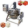 thumbnail image 5 of TECHTONGDA Tiltable Jacketed Kettle Stainless Steel Jacketed Pot with Mixer 50L 13.2 Gallon 220V, 5 of 14