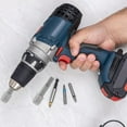 thumbnail image 1 of SHOWERORO 2 Pcs Adaptateur de Moteur à Impact Gris Alliage pour Outils Électriques Portables, 1 of 8