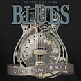 thumbnail image 3 of CafePress - Blues Music From The Soul Vintage Mens Tri Blend T - Mens Tri-blend T-Shirt, 3 of 4
