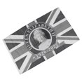 thumbnail image 2 of Bandera conmemorativa de Isabel II, de poliéster blanco y negro, resistente a los rayos UV, para balcón y jardín, QZ2005, 2 of 14