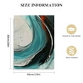 thumbnail image 2 of Nawypu Canvas Painting Abstract Wall Art Teal Wall Art Living Room Canvas Wall Art Bedroom Wall Art Bathroom Wall Art Abstract Watercolor Home Decor Kitchen Poster Art,Wall Decor Painting, 2 of 5