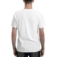 thumbnail image 5 of Men's T-Shirts Casual Short Sleeve Sports Running Crewneck Black Tops, 5 of 6