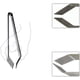 thumbnail image 4 of Pinzas para espinas de pescado pinzas para pescado pinzas de acero inoxidable para quitar espinas de pescado y quitar plumas de pollo por profesionales Adepaton YQ-2162, 4 of 4
