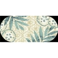 thumbnail image 1 of Mayberry Rug SEA10458 20X44 20 x 44 in. Oval Seaside Sand Dollar Area Rug, 1 of 1