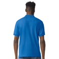 thumbnail image 4 of Gildan DryBlend Jersey Polo for Men, Casual Short Sleeve Shirt, Moisture-Wicking, Royal, S, 4 of 7