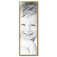 thumbnail image 2 of ArtToFrames 17" x 51" Gold Square with Beads Picture Frame, 17x51 inch Gold Wood Poster Frame (WOM-5020), 2 of 7