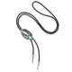 thumbnail image 3 of Corbata Bolo Tie Yinane Vaquero Occidental Americano Plata Antigua, 3 of 4