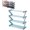 Light Blue, variant on 4-Tier Z-Shaped Shoe Rack,Lightweight Stackable Shoe Stand for Home Organization,Multi-Layer Storage Organizer with ABS Frame,Easy Assembly Shoe Shelf for Entryway,Hallway,Closet,Bedroom (Light Blue)