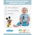 thumbnail image 3 of Disney Mickey Mouse Pluto Infant Baby Boys Snap Bodysuits and Pants Newborn to Infant, 3 of 5