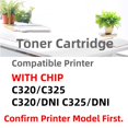 thumbnail image 2 of Cartucho de tóner HAO SHI XIANG C320 C325 cian para impresora Xerox, 2 of 5