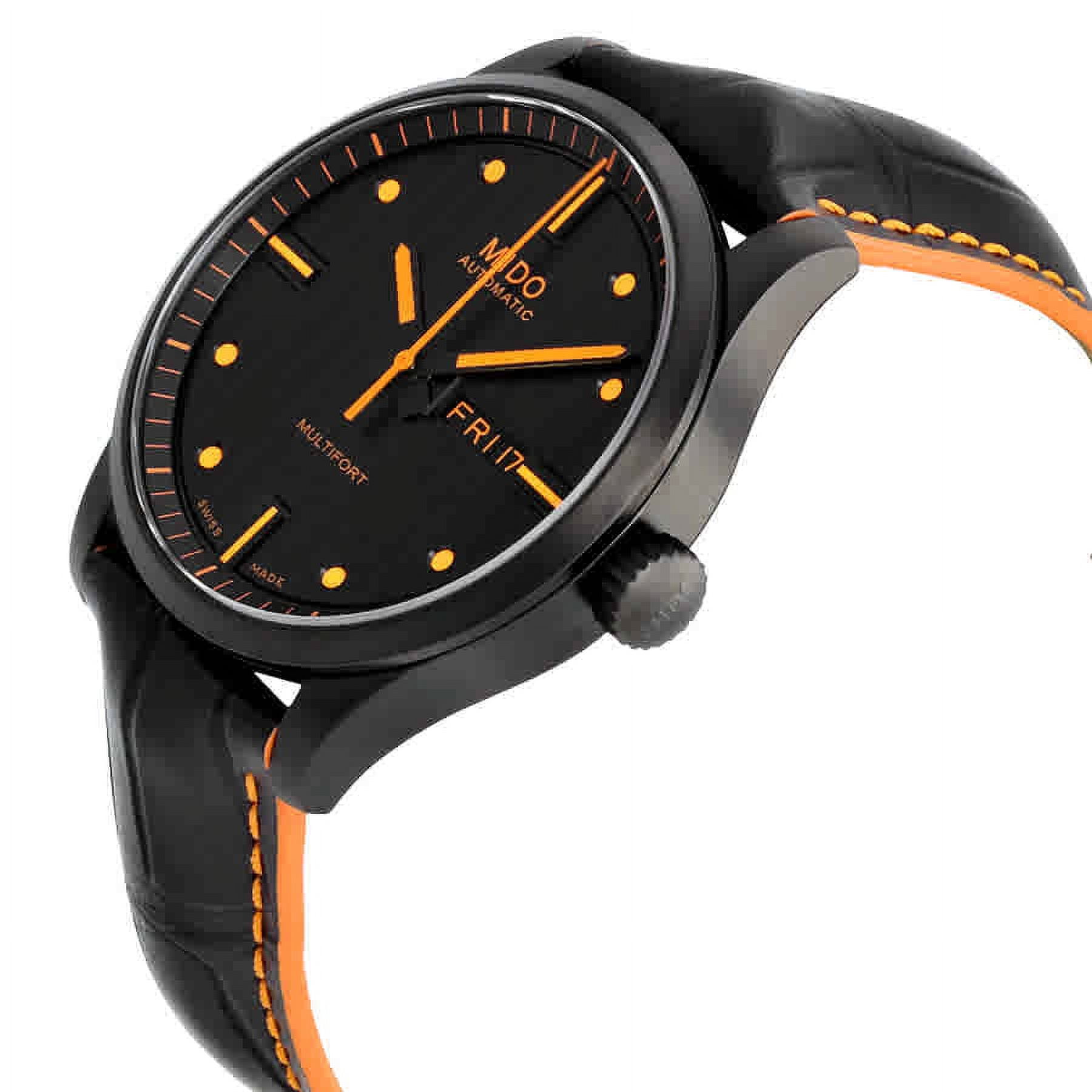 mido multifort black orange