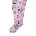 thumbnail image 3 of Minnie Mouse Baby One-Piece Footed Blanket Sleeper, Sizes NB-9M, 3 of 3
