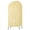 Yellow, Gold, White, variant on 5FT Arch Backdrop Covers, Yellow Mexican Fiesta Wedding Arch Cover Stretchy, Floral Rustic Pastoral Plants Chiara Arches Backdrop Stand Covers for Birthday Baby Shower Party Banquet Decor