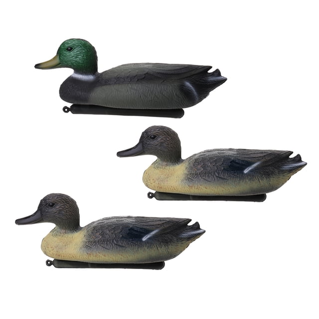3 piezas de pato flotante señuelo Drake cebo de adornos de jardín decoraciones Sunnimix Traje de caza de patos