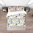 thumbnail image 3 of 3D Abstract Geometric Pattern Quilt Cover Set Bedding Set Duvet Cover, 3 of 3
