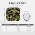 thumbnail image 6 of Goofa Mardi Gras3 Pattern 2 Piece Car Windshield Sun Shade Foldable | Front Windshield Shade for Sun, Heat and UV Rays | Sunshade for Car Front Window-Large, 6 of 7