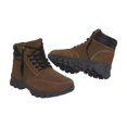 thumbnail image 1 of Atlas For Men - Botas de Senderismo de Cuero con Cordones, Gancho para Hombre (Marrón), 1 of 5