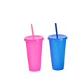 thumbnail image 5 of JFBUJC 5 Pcs Gobelet Réutilisable en Poudre Flash avec Couvercle à Pailles 480/700ml Gobelet Paille Extérieur Bouteille d'Eau, 5 of 5