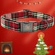 thumbnail image 3 of Collar para Perro Elegante Little Tail XL a Cuadros Rojos Ajustable 41-66 cm, 3 of 6