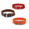 thumbnail image 4 of Hunting Dog Collars Orange Poly or Double Layer Nylon Pro Quality Brown Leather (Brown Leather - 23 Inch), 4 of 8