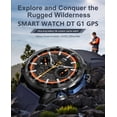 thumbnail image 3 of LAATIKUI DTG1 Smart Watch GPS Compass Fitness Tracker 3ATM Waterproof Mobile Smart Watch, 3 of 16