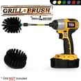 thumbnail image 4 of Household Supplies: Grill Brush Drill Set Power Scrubber Kit - Cordless Electric Spin Scrubber for BBQ Cleaning, Fireplace Grates & More - Rust Remover - No-Wire Design Included in Cleaning Tools Set, 4 of 7